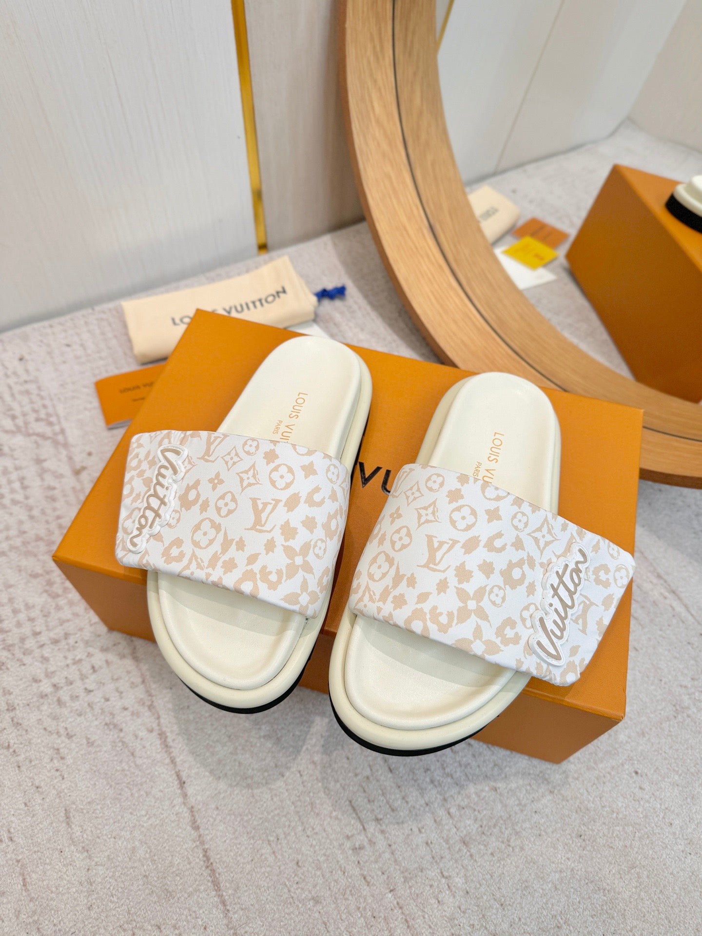Monogram Comfort Slides